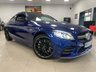 USED 2018 68 MERCEDES-BENZ C CLASS 3.0 AMG C 43 4MATIC PREMIUM PLUS 2d 385 BHP FMBSH, CARBON PACK + PAN ROOF, BURMESTER SURROUND SYSTEM+MEGA SPEC!