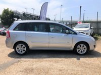 USED 2010 59 VAUXHALL ZAFIRA 1.6 DESIGN 5d 113 BHP Low Mileage 7 Seater with FSH