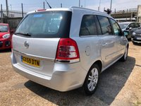 USED 2010 59 VAUXHALL ZAFIRA 1.6 DESIGN 5d 113 BHP Low Mileage 7 Seater with FSH
