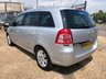 USED 2010 59 VAUXHALL ZAFIRA 1.6 DESIGN 5d 113 BHP Low Mileage 7 Seater with FSH