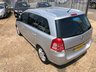 USED 2010 59 VAUXHALL ZAFIRA 1.6 DESIGN 5d 113 BHP Low Mileage 7 Seater with FSH