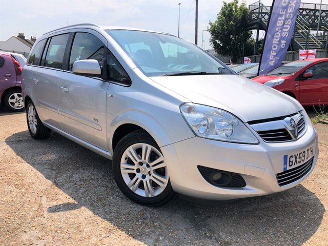 2010 59 Vauxhall Zafira 1.6 DESIGN 5d 113 BHP