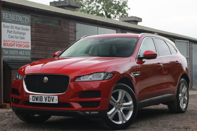 2018 18 Jaguar F-Pace 2.0 PORTFOLIO AWD 5d 177 BHP