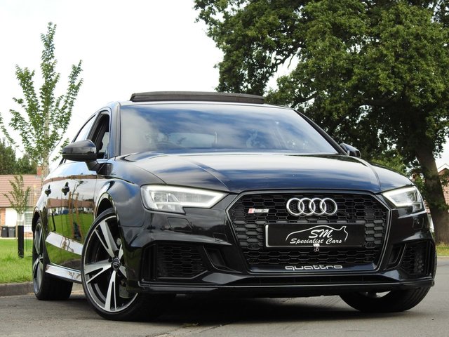 2018 R Audi A3 2.5 RS 3 QUATTRO 4d 395 BHP
