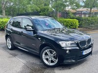 USED 2013 13 BMW X3 2.0 XDRIVE20D M SPORT 5d 181 BHP 