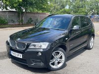USED 2013 13 BMW X3 2.0 XDRIVE20D M SPORT 5d 181 BHP 