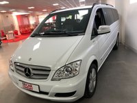 USED 2015 15 MERCEDES-BENZ VIANO 2.1 AMBIENTE CDI BLUEEFFICENCY  5d 163 BHP * EXTRA LONG * REAR TABLES * LOW MILES *  BI-XENON HEADLAMPS WITH CORNERING FUNCTION *