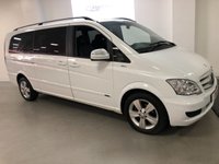 USED 2015 15 MERCEDES-BENZ VIANO 2.1 AMBIENTE CDI BLUEEFFICENCY  5d 163 BHP * EXTRA LONG * REAR TABLES * LOW MILES *  BI-XENON HEADLAMPS WITH CORNERING FUNCTION *