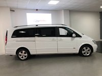 USED 2015 15 MERCEDES-BENZ VIANO 2.1 AMBIENTE CDI BLUEEFFICENCY  5d 163 BHP * EXTRA LONG * REAR TABLES * LOW MILES *  BI-XENON HEADLAMPS WITH CORNERING FUNCTION *
