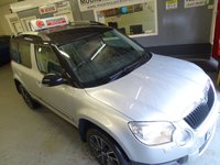 USED 2013 63 SKODA YETI 2.0 ADVENTURE TDI CR 5d 109 BHP FULL SERVICE HISTORY