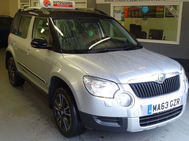 2013 63 Skoda Yeti 2.0 ADVENTURE TDI CR 5d 109 BHP