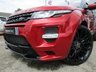 USED 2015 15 LAND ROVER RANGE ROVER EVOQUE 2.2 SD4 PURE TECH 5d 190 BHP Finished in FIRENZE RED  with contrasting BLACK HEATED LEATHER Trim. This Evoque comes from one of the most desirable brands on the market today. It is great looking, Fun to drive and a comfortable SUV has features which include, OVERFINCH KIT, 22" ALLOYS, PANORAMIC SUNROOF, DAB, SAT NAV, DAB, HEATED LEATHER, Front and Rear view Cameras and much more. Dealer serviced at 13297 miles, 24705 miles, 27114 miles and at 30349 miles.
