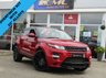 USED 2015 15 LAND ROVER RANGE ROVER EVOQUE 2.2 SD4 PURE TECH 5d 190 BHP Finished in FIRENZE RED  with contrasting BLACK HEATED LEATHER Trim. This Evoque comes from one of the most desirable brands on the market today. It is great looking, Fun to drive and a comfortable SUV has features which include, OVERFINCH KIT, 22" ALLOYS, PANORAMIC SUNROOF, DAB, SAT NAV, DAB, HEATED LEATHER, Front and Rear view Cameras and much more. Dealer serviced at 13297 miles, 24705 miles, 27114 miles and at 30349 miles.