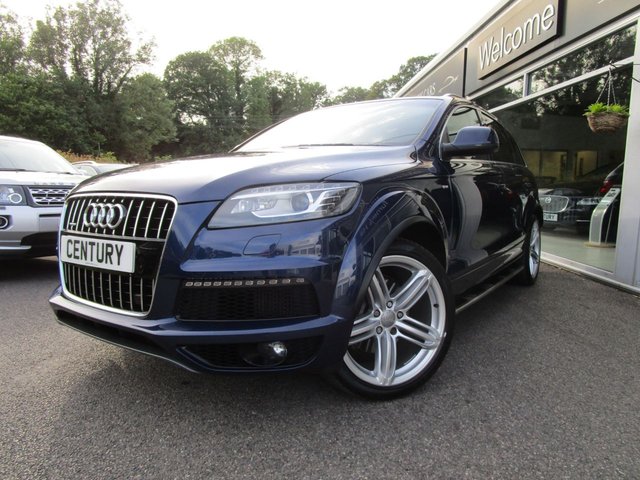 2013 13 Audi Q7 3.0 TDI QUATTRO S LINE PLUS S/S 5d 204 BHP