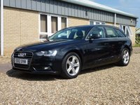USED 2012 12 AUDI A4 2.0 AVANT TDI SE 5d 134 BHP www.suffolkcarcentre.co.uk - Located a Reydon