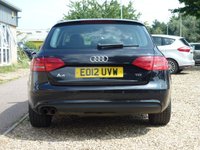 USED 2012 12 AUDI A4 2.0 AVANT TDI SE 5d 134 BHP www.suffolkcarcentre.co.uk - Located a Reydon