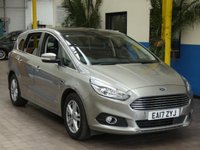USED 2017 17 FORD S-MAX 1.5 TITANIUM 5dr 159 BHP 7 SEAT SAT NAV PANORAMIC SUNROOF