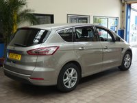 USED 2017 17 FORD S-MAX 1.5 TITANIUM 5dr 159 BHP 7 SEAT SAT NAV PANORAMIC SUNROOF