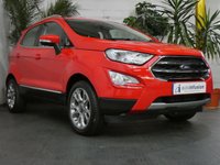 USED 2018 18 FORD ECOSPORT 1.0 TITANIUM 5d 124 BHP SAT NAV PART LEATHER INTERIOR PARKING SENSORS 6 MONTHS GOLD WARRANTY