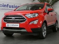 USED 2018 18 FORD ECOSPORT 1.0 TITANIUM 5d 124 BHP SAT NAV PART LEATHER INTERIOR PARKING SENSORS 6 MONTHS GOLD WARRANTY