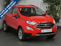 USED 2018 18 FORD ECOSPORT 1.0 TITANIUM 5d 124 BHP SAT NAV PART LEATHER INTERIOR PARKING SENSORS 6 MONTHS GOLD WARRANTY