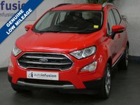 USED 2018 18 FORD ECOSPORT 1.0 TITANIUM 5d 124 BHP SAT NAV PART LEATHER INTERIOR PARKING SENSORS 6 MONTHS GOLD WARRANTY