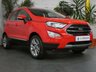 USED 2018 18 FORD ECOSPORT 1.0 TITANIUM 5d 124 BHP SAT NAV PART LEATHER INTERIOR PARKING SENSORS 6 MONTHS GOLD WARRANTY