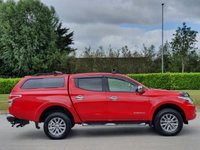 USED 2016 16 MITSUBISHI L200 2.4 DI-D 4X4 BARBARIAN DCB 178 BHP CANOPY + SAT NAV + LEATHER