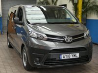 USED 2018 18 TOYOTA PROACE VERSO 1.6 D-4D L1 COMBI 5d 114 BHP 9 SEATS 1 OWNER FSH