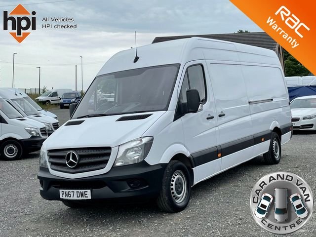 2017 67 Mercedes-Benz Sprinter 2.1 314 CDI 140 BHP EURO 6 LWB FACELIFT