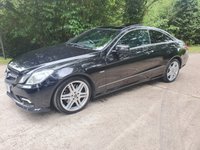 USED 2011 61 MERCEDES-BENZ E-CLASS 2.1 E250 CDI BLUEEFFICIENCY S/S SPORT 2d 204 BHP ZERO DEPOSIT FINANCE AVAILABLE