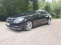 USED 2011 61 MERCEDES-BENZ E-CLASS 2.1 E250 CDI BLUEEFFICIENCY S/S SPORT 2d 204 BHP ZERO DEPOSIT FINANCE AVAILABLE