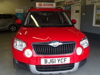 USED 2011 61 SKODA YETI 2.0 S TDI CR 5d 109 BHP ......Low Miles
