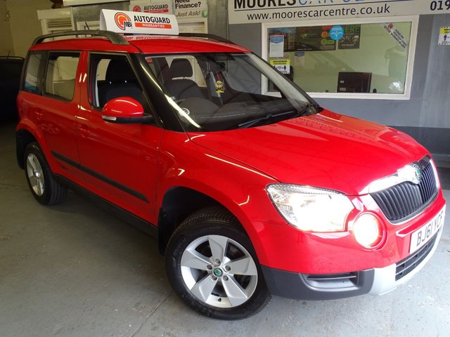 2011 61 Skoda Yeti 2.0 S TDI CR 5d 109 BHP