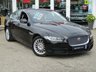 USED 2016 16 JAGUAR XE 2.0 PORTFOLIO 4d 161 BHP Finished in EBONY BLACK with contrasting BLACK HEATED LEATHER interior. This XE stands out from the competition with its swooping, handsome looks. It is one of the best in its class for its drive, comfort, and practicallity. Features include ONLY &pound;20 ROAD TAX, Sat Nav, DAB, B/Tooth, Cruise, Front and Rear Park Sensors. This is a Top of the Range fantastic family saloon car thats smart inside and sporty to drive. Jaguar Dealer serviced at 21502 miles, 44056 miles, 64655 miles and at 85847 miles.