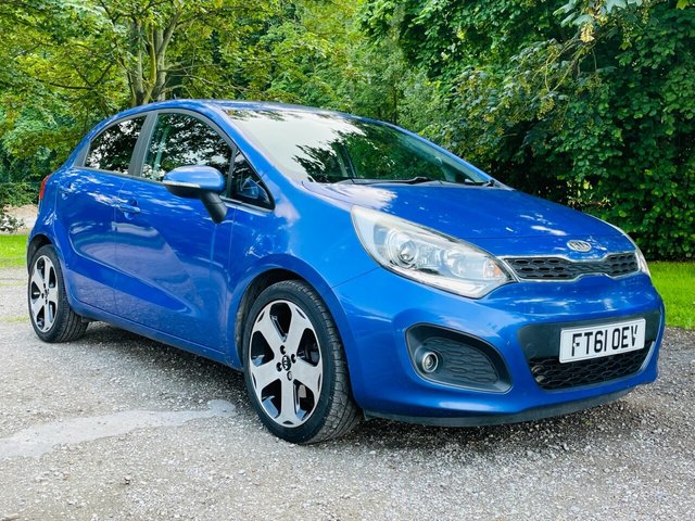2012 61 Kia Rio 1.4 3 5d 107 BHP