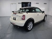 USED 2014 63 MINI COUPE 1.6 COOPER 2d 120 BHP WHITE COOPER COUPE WITH PEPPERPACK AND TWIN SPOKE ALLOY WHEELS AS FITTED FACTORY EXTRAS PLUS FULL BLUETOOTH PHONE WITH USB AUDIO THIS CAR IS QUITE SPECIAL