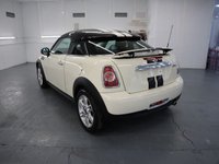 USED 2014 63 MINI COUPE 1.6 COOPER 2d 120 BHP WHITE COOPER COUPE WITH PEPPERPACK AND TWIN SPOKE ALLOY WHEELS AS FITTED FACTORY EXTRAS PLUS FULL BLUETOOTH PHONE WITH USB AUDIO THIS CAR IS QUITE SPECIAL