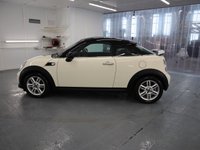 USED 2014 63 MINI COUPE 1.6 COOPER 2d 120 BHP WHITE COOPER COUPE WITH PEPPERPACK AND TWIN SPOKE ALLOY WHEELS AS FITTED FACTORY EXTRAS PLUS FULL BLUETOOTH PHONE WITH USB AUDIO THIS CAR IS QUITE SPECIAL