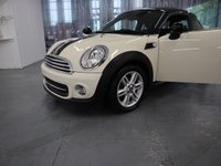 USED 2014 63 MINI COUPE 1.6 COOPER 2d 120 BHP WHITE COOPER COUPE WITH PEPPERPACK AND TWIN SPOKE ALLOY WHEELS AS FITTED FACTORY EXTRAS PLUS FULL BLUETOOTH PHONE WITH USB AUDIO THIS CAR IS QUITE SPECIAL