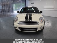 USED 2014 63 MINI COUPE 1.6 COOPER 2d 120 BHP WHITE COOPER COUPE WITH PEPPERPACK AND TWIN SPOKE ALLOY WHEELS AS FITTED FACTORY EXTRAS PLUS FULL BLUETOOTH PHONE WITH USB AUDIO THIS CAR IS QUITE SPECIAL