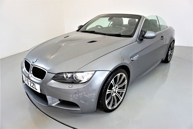 2010 10 BMW M3 4.0 2d AUTO 415 BHP-SPACE GREY METALLIC-ELECTRIC FOLDING MIRRORS-BLACK NOVILLO LEATHER-ELECTRIC MEMORY SEAT-PROFESSIONAL NAVIGATION-CRUISE CONTROL-PARKING SENSORS-XENON HEADLIGHTS-CLIMATE CONTROL-FANTASTIC LOW MILEAGE EXAMPLE PREVIOUSLY SOLD BY US IN 2017