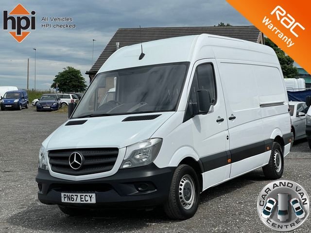 2017 67 Mercedes-Benz Sprinter 2.1 314 CDI 140 BHP EURO 6 MWB FACELIFT HIGH ROOF