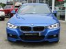 USED 2015 65 BMW 3 SERIES 2.0 320D M SPORT 4d 181 BHP Finished in ESTORIL BLUE metallic (only available in M Sport Models) with contrasting Black HEATED LEATHER. This Popular BMW 3 Series still retains its striking looks and together with its performance and economy makes it a perfect family auto saloon. Features include SAT NAV, DAB, Full Heated Leather, Park Sensors, Cruise, Upgraded 19" Alloys and more. DEALER SERVICED at 18904 miles, 38818 miles 59146, 71817 miles, 80682 miles, 88380 miles, 102599 miles and on arrival at 111582 miles.