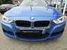 USED 2015 65 BMW 3 SERIES 2.0 320D M SPORT 4d 181 BHP Finished in ESTORIL BLUE metallic (only available in M Sport Models) with contrasting Black HEATED LEATHER. This Popular BMW 3 Series still retains its striking looks and together with its performance and economy makes it a perfect family auto saloon. Features include SAT NAV, DAB, Full Heated Leather, Park Sensors, Cruise, Upgraded 19" Alloys and more. DEALER SERVICED at 18904 miles, 38818 miles 59146, 71817 miles, 80682 miles, 88380 miles, 102599 miles and on arrival at 111582 miles.