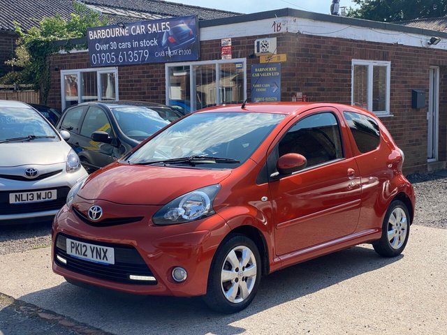 2012 12 Toyota Aygo 1.0L VVT-I FIRE 3d 67 BHP