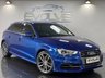 USED 2016 16 AUDI S3 2.0 SPORTBACK QUATTRO NAV 5d 296 BHP F/S/H, CLEAN EXAMPLE, SAT NAV!