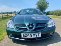 USED 2008 58 MERCEDES-BENZ SLK 1.8 SLK200 KOMPRESSOR 2d 184 BHP **6 MONTHS NATIONAL WARRANTY**