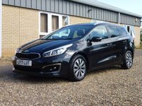 USED 2017 17 KIA CEED 1.6 CRDI 3 ISG 5d 134 BHP www.suffolkcarcentre.co.uk - Located a Reydon