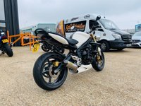 USED 2008 57 TRIUMPH STREET TRIPLE 675 675cc ONE OWNER,WITH ARROW RACE EXHAUST